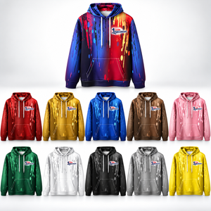 Novedad: Sudaderas con Capucha para Hombre, Invierno, 100% Algodón, Felpa, Estampado en Serigrafía, Sublimación, con Bolsillo, para Uso Diario - Product Image 6