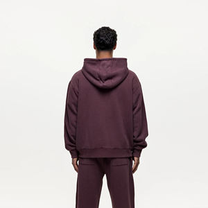 Chándal atlético con cordón de calidad superior para hombre, venta al por mayor, logotipo impreso personalizado, ropa de invierno, más 100% algodón sólido - Product Image 3