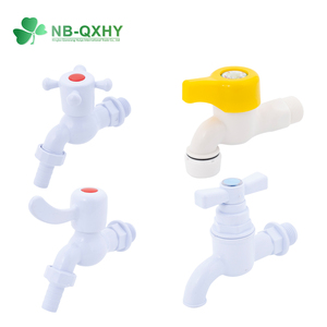 China OEM 1/2" 3/4 " Inch Plastic PVC Tap Bathroom Kitchen Water Outdoor ABS PP Bibcock Faucet