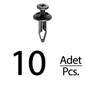 Bumper Fender <b>Door</b> <b>Trim</b> Clips for Ford Focus Fiesta Mondeo Volkswagen - 10 Pieces - Product Image 1