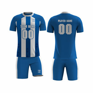 Conception personnalisée d'uniformes d'équipe de football élégants uniformes de football de qualité supérieure à manches courtes kits de football OEM d'usine - Product Image 3