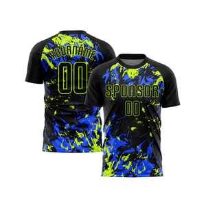 Maillot de football personnalisé de haute qualité, maillot d'entraînement personnalisé avec nom, numéro et logo imprimés pour hommes, femmes et jeunes - Product Image 6