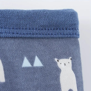 5 uds pantalones de entrenamiento para bebés último diseño de ropa interior de punto con patrón impreso pañal lavable regalo para bebés teñido liso - Product Image 6