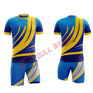 ชุดเล่นฟุตบอลผ้าโพลีเอสเตอร์100% ชุด2024ชุดกีฬาสำหรับผู้ใหญ่ชุดเล่นฟุตบอลผ้าโพลีเอสเตอร์ออกแบบได้ตามต้องการ - Product Image 3