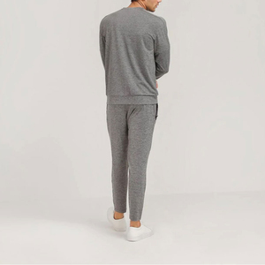 Chándal Completo de Felpa Técnica de Algodón Grueso de Primera Calidad para Hombre, Logotipo Personalizado al por Mayor, Deportivo, Informal, con Capucha, para Invierno - Product Image 3