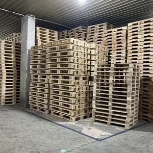 Hot 2023 Wooden Pallets Euro From Factory Low Price Ready To Export