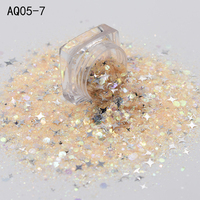 Prix d'usine en vrac quad PET grosses paillettes pour époxy bricolage ongles artisanat corps slime