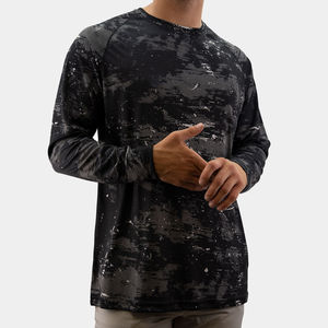 Camisas de Pesca Unisex de Manga Larga para Hombre, 100% Poliéster, UPF 50, Impermeables, Transpirables, de Secado Rápido, Ropa Deportiva de Verano - Product Image 5