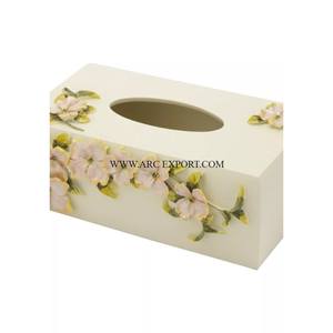 Silver Ware Leaf Designer Decoración de mesa Soporte de almacenamiento de tejido para el hogar Diseño atractivo Mesa hecha a mano Tejido decorativo - Product Image 6