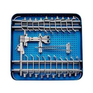 Kit d'instruments orthopédiques pour clouage manuel, en acier inoxydable autoclavable de qualité chirurgicale, certifié CE - Product Image 2