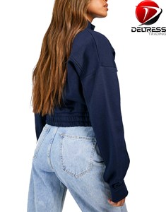 Chaquetas de moda hechas a medida para damas Chaquetas elegantes casuales Chaquetas de Damas a precio al por mayor - Product Image 6