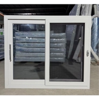 Ventana Corredera Vertical de Aluminio de Diseño Moderno Personalizado para Exteriores, Certificación NFRC AS2047, Ventanas de Vidrio Personalizadas, Aleación de Aluminio