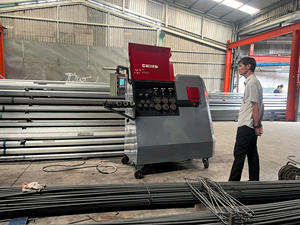 Máquina Automática para Doblar Varillas de Acero Inoxidable de 6-12 mm con Motor PLC y Componentes de Motor, Motor de 2.6kW, Peso de 450 kg - Product Image 5