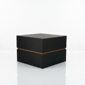 Caja de Regalo Cuadrada Rígida de Cartón de Lujo Ecológica Personalizada con Relieve Hecho a Mano - Product Image 1