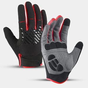 Guantes de moto de verano de dedo completo personalizados para deportes BMX MTB DH Racing Motocross para moto de cross y motociclismo - Product Image 2