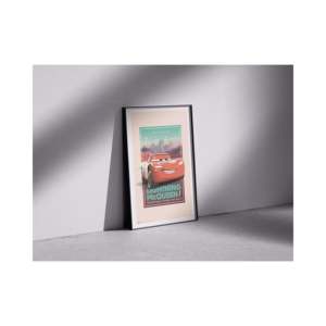 Vintage Pixar Cars <b>Poster</b> Paper Wall Decor - Product Image 4