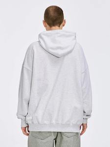 Sweat-shirt surdimensionné en coton 100% poids lourd, tissu épais de qualité supérieure, poche kangourou personnalisable - Product Image 3