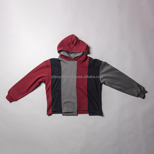 เสื้อฮู้ดแขนยาวแบบสวมหัวของผู้ชายเสื้อฮู้ดผ้าฟลีซแบบลำลองกำหนดเองได้ - Product Image 1