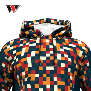 Sudadera con Capucha Casual para Hombre, Nueva, de Alta Calidad, Personalizada, de Forro Polar para Otoño e Invierno, Diseños Estampados Sólidos al por Mayor, Sublimación - Product Image 5
