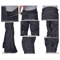 Pantalon de moto en Cordura de qualité supérieure, écologique, léger, imperméable, pour les voyages, toutes saisons, coupe-vent, thermique, unisexe