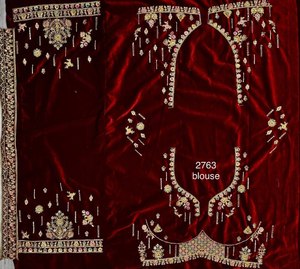 Hermosa Novia Lehenga Choli Con Doble Dupatta Diseñador - Product Image 5