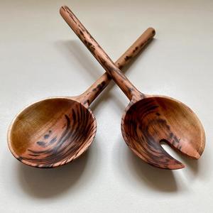 Fabrication de cuillère en bois et résine Couverts Cuillère de cuisine Couverts Vente en gros Cuillère en résine Dernier produit - Product Image 1