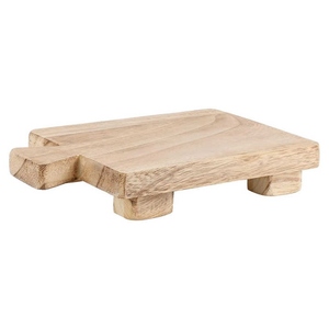 Porte-savon en bois de conception classique pour la décoration d'hôtels et de maisons Porte-savon en bois d'acacia massif - Product Image 6