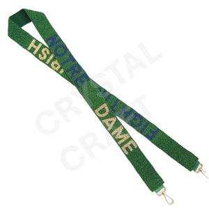 Go Vandy Design Sangle de sac à main perlée Sangles de sac de perles de rocaille en or blanc personnalisées Sangle de perles personnalisées pour sacs - Product Image 3