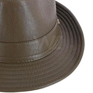 2025 en stock nuevo sombrero de cuero personalizado para adultos mejor calidad al por mayor moda bordado estampado patrón colección de invierno-para la playa - Product Image 4