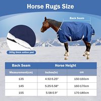 Couverture d'hiver imperméable pour cheval 1800D, couverture de course, 400g / 14oz, doublure en coton chaud, couvre-cou amovible