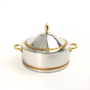 Cazuela de lujo moderna árabe más vendida, forma redonda, Metal, acero inoxidable, tamaño personalizado, forma de Color, usos en la cocina - Product Image 2