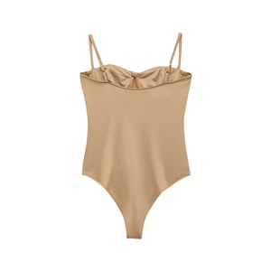 Nuevo Top Trending Body de una pieza para mujer Sin mangas Verano Casual Traje de baño Diseño elegante personalizado Traje de baño - Product Image 2