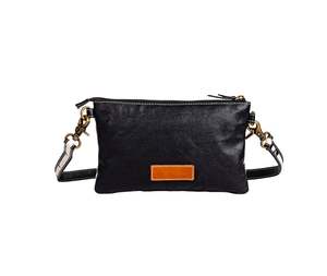 Sac à bandoulière occidental en cuir véritable pour femme, style bohème floral, avec marquage artisanal en cuir de vache, fabriqué en Inde, portable, personnalisable, collection automne - Product Image 3