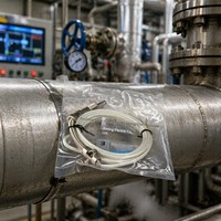 C-lin Termokopel Pegas WRET-01 Kabel 1m Sensor Suhu Skala E/K Bahan Tidak Ada Buatan di Cina
