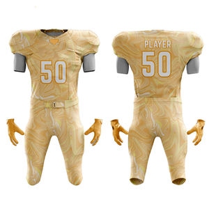 Jersey de Fútbol Americano Personalizado para Adultos, Superventas 2025, Alta Calidad, Manga Corta, Diseño Sublimado Impreso, Logotipo Personalizado - Product Image 4