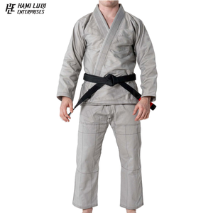 Uniforme de Jiu-Jitsu Brasileño (BJJ) al por Mayor, 100% Algodón de Alta Calidad para Adultos, Equipo de Entrenamiento de Artes Marciales Personalizado, Traje de BJJ - Product Image 1