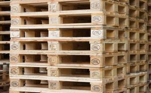 Lot de 3 sous-verres industriels en bois à 4 compartiments pour palettes Euro, haute capacité de charge, pour boissons chaudes/froides, bars, restaurants - Product Image 1