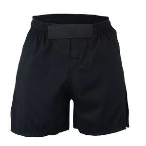 Cintura elástica Alto rendimiento Blanco y Negro Longitud corta Marca personalizada MMA Fightwear Jiu Jitsu Kimono - Product Image 3