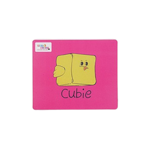 [TAPERO] Tapis de souris ultra-fin réutilisable, dessin animé, Cubie OEM/ODM, lavable, adhésif, antidérapant, portable, en stock - Product Image 1