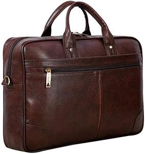 Professional Genuine Leather <b>Laptop</b> Briefcase Bag with Shoulder Strap Daily Office Use Backpack <b>Cover</b> Protection Accessories - Product Image 5