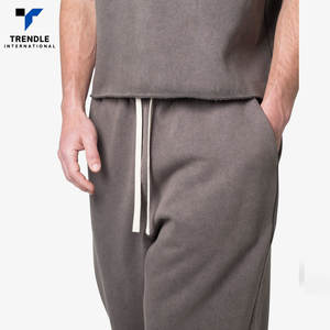 Pantalon de survêtement décontracté ample de style 2025 pour homme, 100% coton, séchage rapide, respirant, fermeture à cordon, best-seller, prix imbattable - Product Image 6