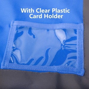 Logotipo personalizado Chaleco DE SEGURIDAD Mezclado Naranja Azul oscuro Limón Alta visibilidad Dos tonos con bolsillos Trabajo Hi Vis chaleco reflectante - Product Image 6