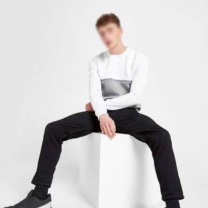 Sudadera de Forro Polar de Alta Calidad para Invierno, Cuello Redondo, Personalizada con Bordado, Impresión Digital, Tinte Liso, Poliéster/Algodón, Corte Regular para Hombre - Product Image 3