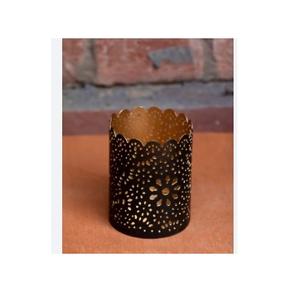 Simple Fancy Copper Color Luxury Metal <b>Tealight</b> <b>Candle</b> Holder Supplier of High Demanding <b>Tealight</b> Holder Metal <b>Tealight</b> Holder - Product Image 5