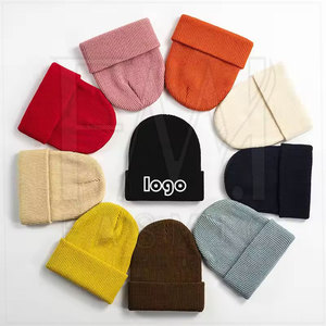 Venta al por mayor clásico cálido invierno algodón/poliéster Vintage Jacquard transpirable impermeable logotipo personalizado puños gorros personalizar - Product Image 6
