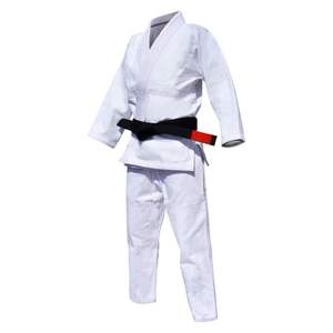 White Lightweight Brazilian Jiu Jitsu <b>Kimono</b> for <b>Men</b> Custom BJJ Gi Summer Cotton Martial Arts Competition Wear Uniforms - Product Image 1