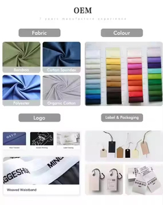 Bas brodés personnalisés, conçus avec une couche de tissu chaud, grammage équilibré et profil de jogging facile pour une demande décontractée moderne - Product Image 4