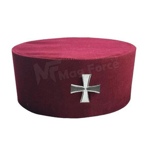 Sombrero Masónico Regalia Royal Arch de Alta Calidad, Hecho a Medida, Ceremonial, Suave, Listo para la Venta - Product Image 5