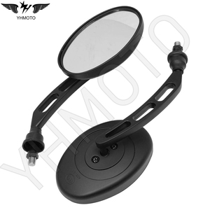 Yhmoto Heavy Duty <strong>Rear</strong> <strong>View</strong> <strong>Mirror</strong> for Most Motorcycles Scooters Universal Fit 10mm Standard Thread Compatible Harley Other