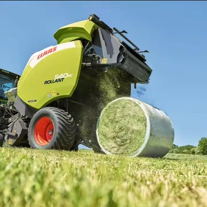 Mini tracteur polyvalent Presse à foin Neuf et d'occasion avec moteur Boîte de vitesses pour la paille de foin de ferme - Product Image 1